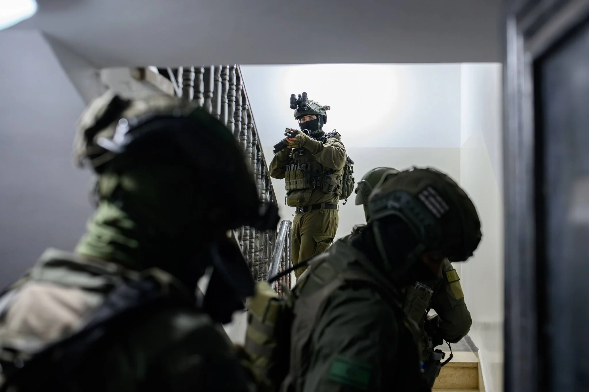 חייל חטיבת יהודה במהלך פעילות